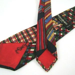 Rare 1960s YVES SAINT LAURENT YSL Tie Mod GoGo